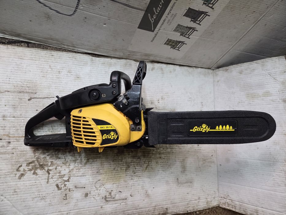 Piła spalinowa Grizzly BKS 38-14 1.9 KM z Niemiec 
anty vibration MKS