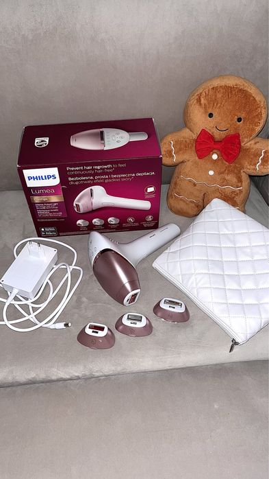 Depilator laserowy Philips Lumea Prestige BRI959 światło IPL Prezent