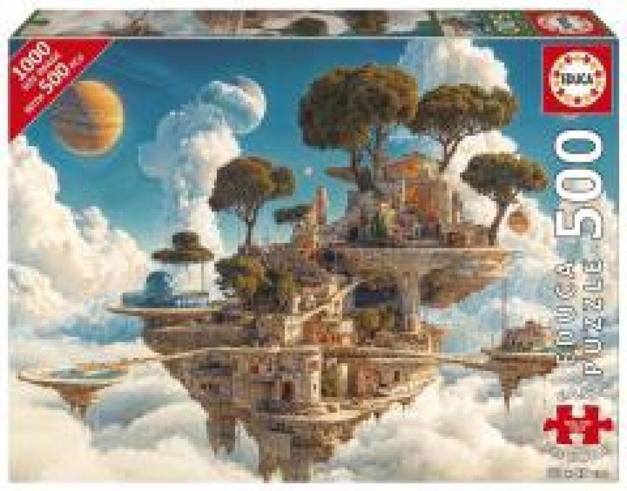 Puzzle 500 Królestwo w chmurach pudełko,276x377 mm