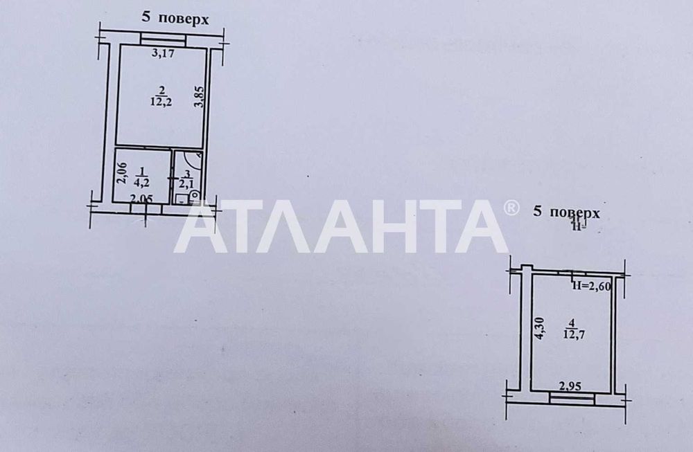 2 комнаты на Крымской
