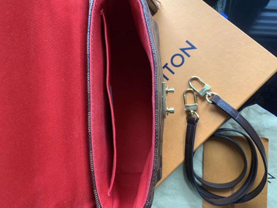 Torebka Louis vuitton croisette damier ebene
