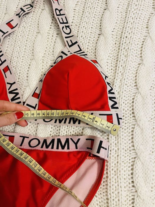 Stroj kąpieliwy bikini tj tommy hilfiger  żółty lub czerwony