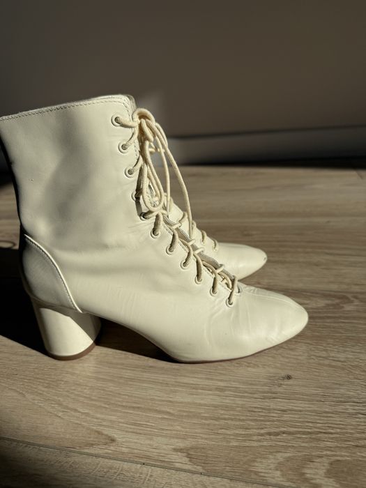 Продам ботильйони Zara шкіряні