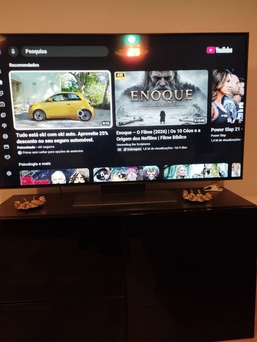 Smart TV LG 55" QNED 4K (55QNED826RE) – 120Hz / HDMI 2.1 – Como Nova