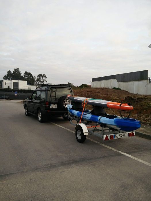 Atrelado galvanizado para mota de água