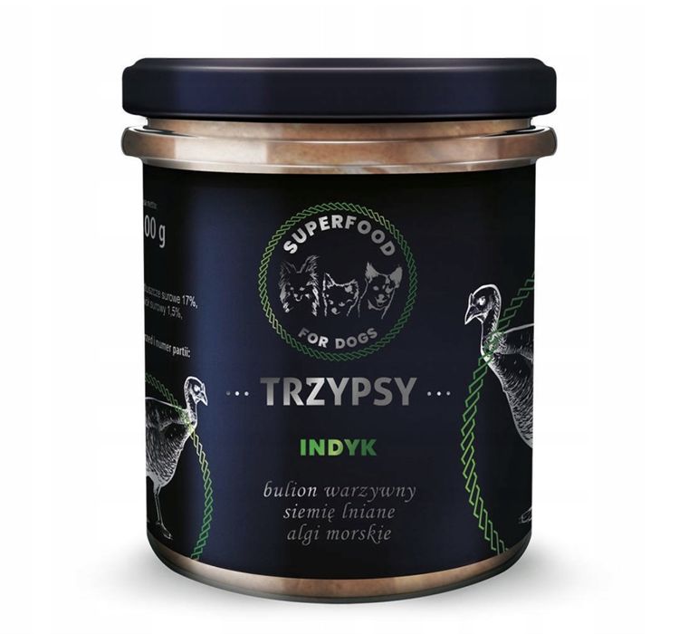 Karma mokra Trzy Psy Jagnięcina i Indyk 300g