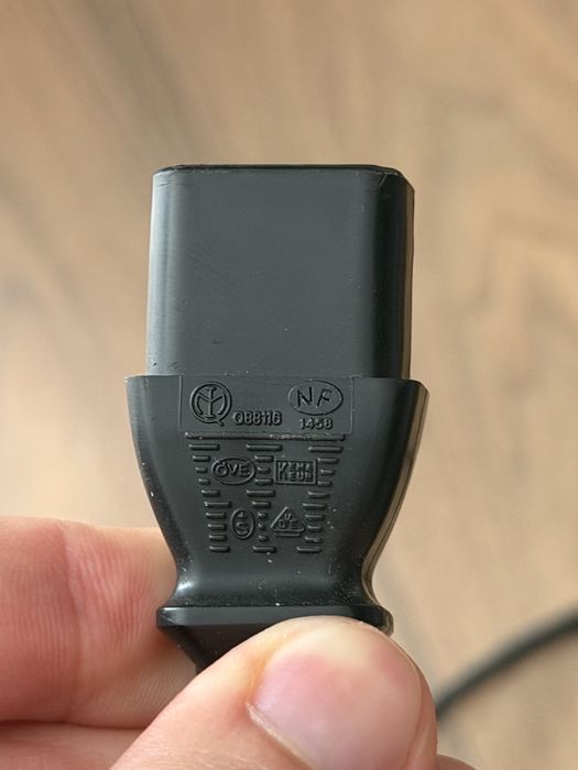 Кабель питания Schuko IEC C13, 1.8 м, 250V 10A для ПК, монитора, UPS