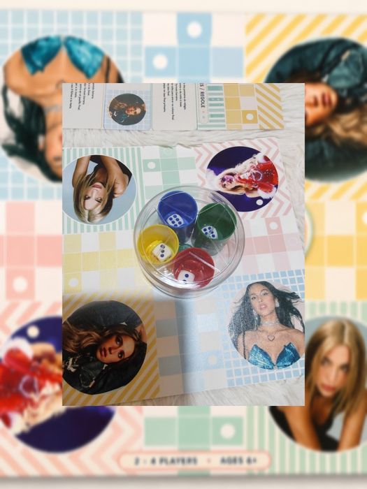 Ludo Game - Olivia rodrigo Tate Mcrae Sabrina Carpenter e Dua Lipa