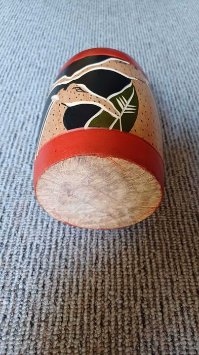 Copo/Vaso para lápis - Arte Africana (Moçambique)