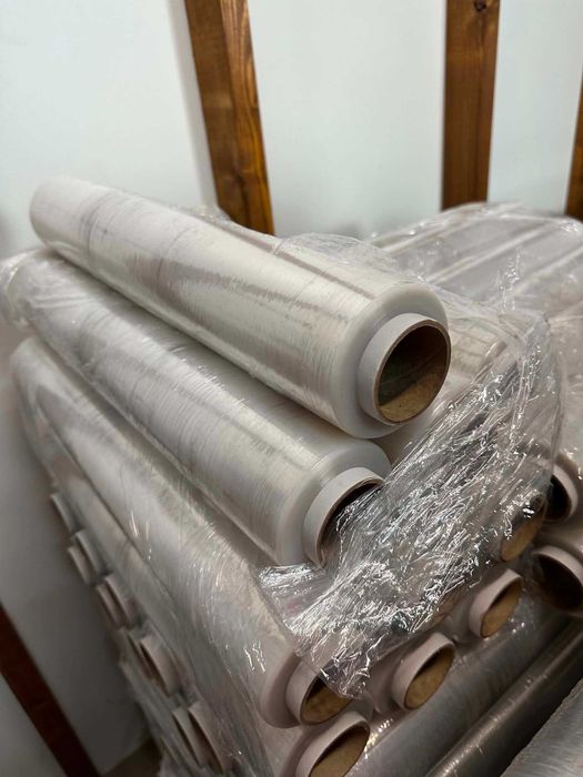 Folia Stretch bezbarwna 2,5 kg netto 50 cm 23 mikrony – Pakero Zamość