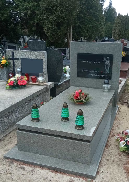 Nagrobki od 5500zł. Liternictwo Układanie Kostki Pomniki