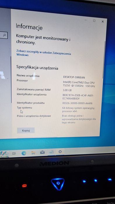 Laptop MEDION MD 96350