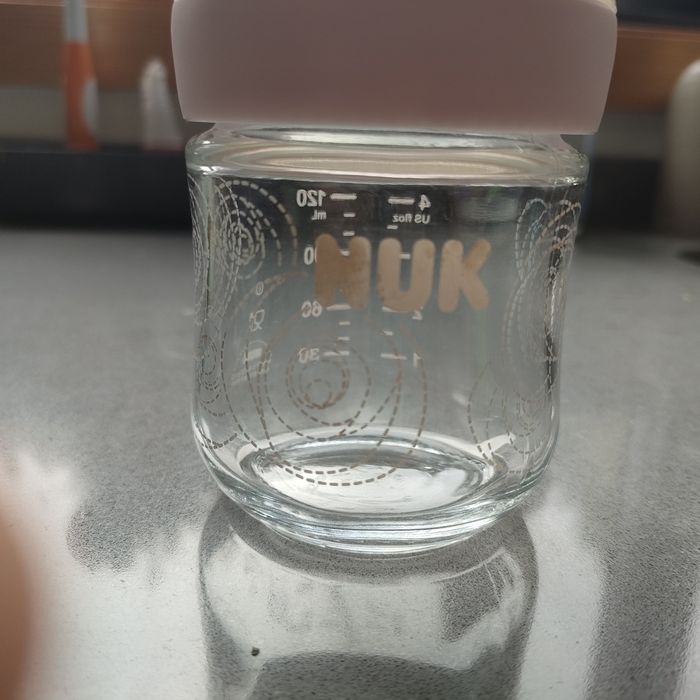Biberões vidro Nuk 120ml.