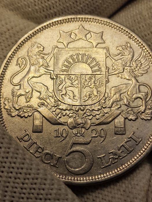 5 Lati 1929 - srebro oryginał