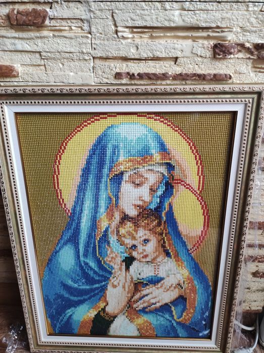 Образ Марії з немовлям! Ікона Марії