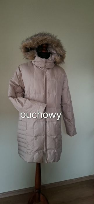 Plaszcz puchowy duzy
