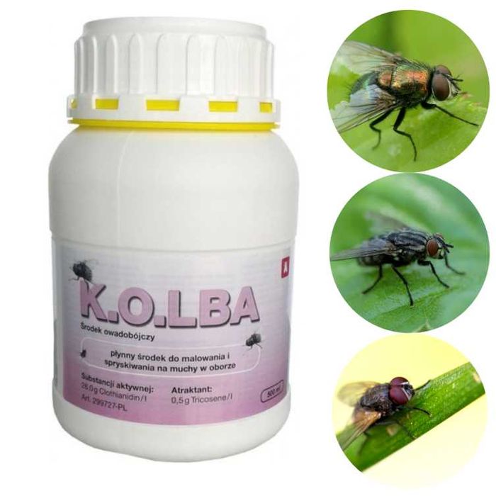 Środek owadobójczy na muchy KOLBA, koncentrat, 500 ml, Kerbl