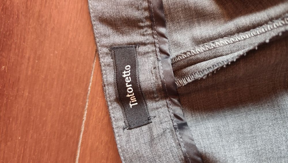 Calça de senhora em tecido fino tintoretto