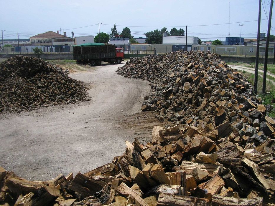 lenha de azinho seca para recuperador
