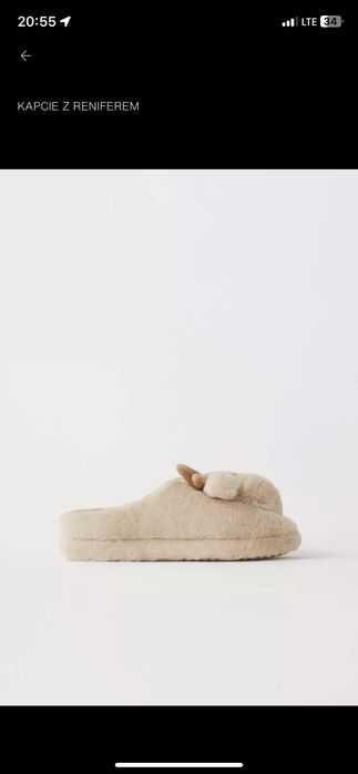 Kapcie zara 32-33