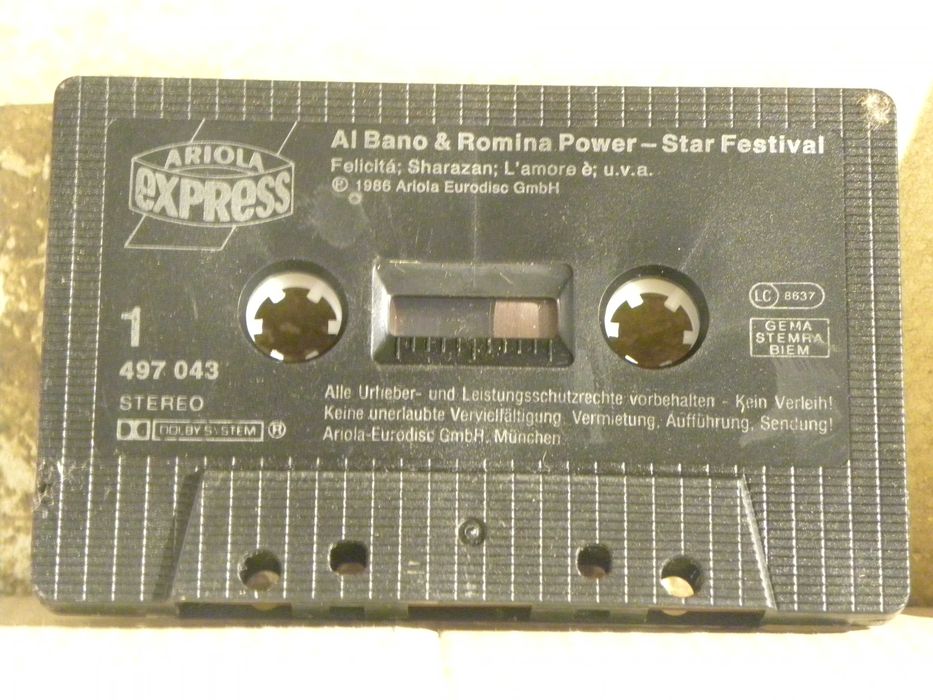 kaseta magnetofonowa Al Bano & Romina Power – Felicità