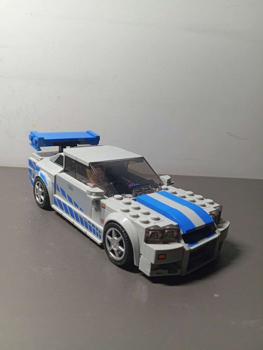 Samochody LEGO speed champions + mała wywrotka LEGO Technic