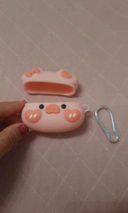 Capa fofa para Redmi Buds 3 Lite com porta chaves