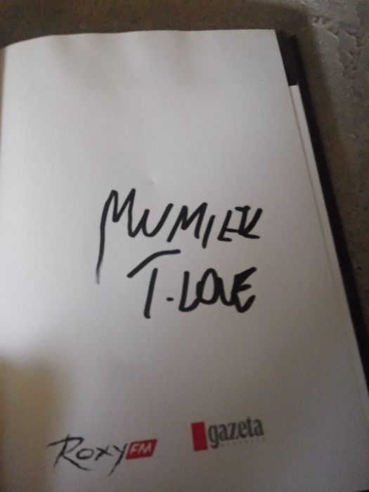 Płyta T.Love z autografem Muńka