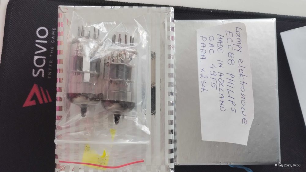Sprzedam lampy elektronowe ECC 88 PHILIPSA