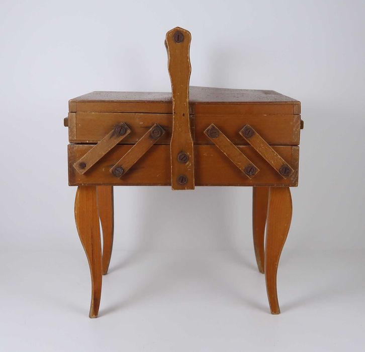Caixa de costura antiga Art Deco (Ref. 14)