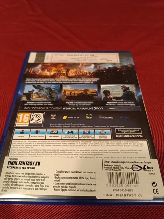 Final Fantasy XV Day One Edition - PS4