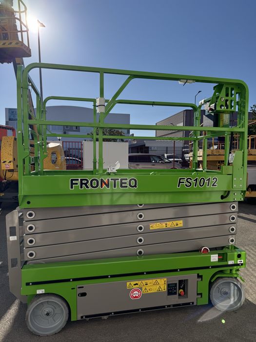 Plataforma Elevatória “Tesoura” elétrica (12mt*)FRONTEQ FS1012