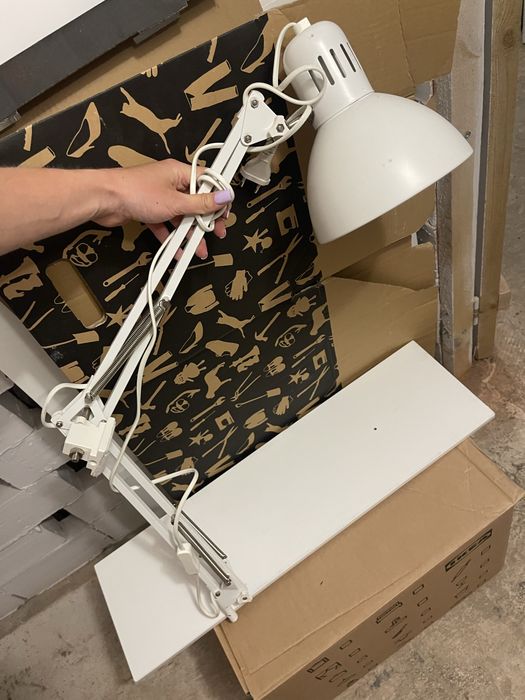 Lampka IKEA  do montowana do biurka