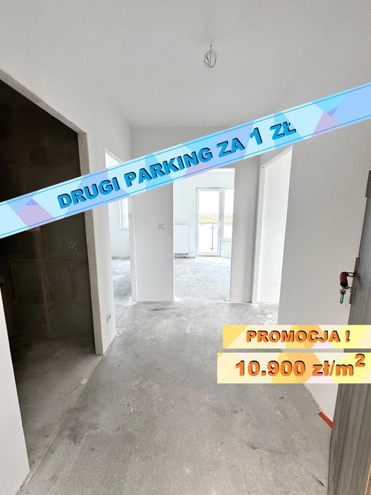 Mieszkanie trzypokojowe, Poznań, rynek pierwotny, stan deweloperski