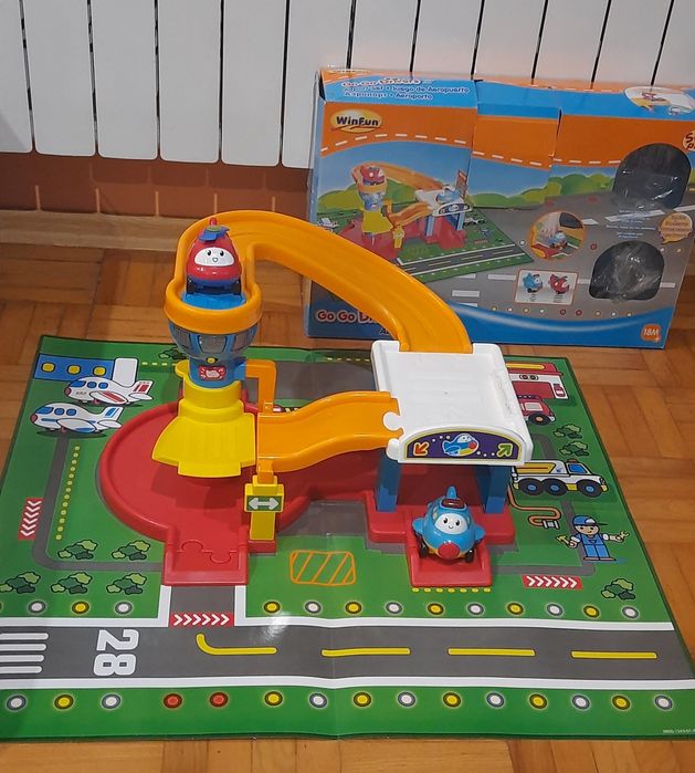 Lotnisko zabawka samoloty