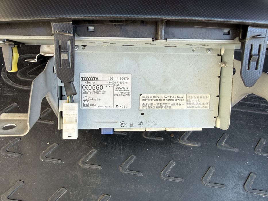 Штатная магнитола Toyota Land Cruiser 200 LC200 оригинал 86111-60470