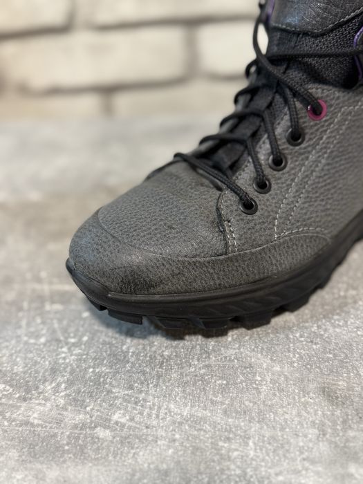 Кожаные деми ботинки Ecco 39 р