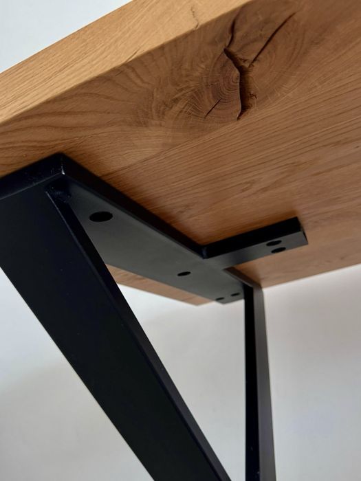 Stół dębowy loft olejowany