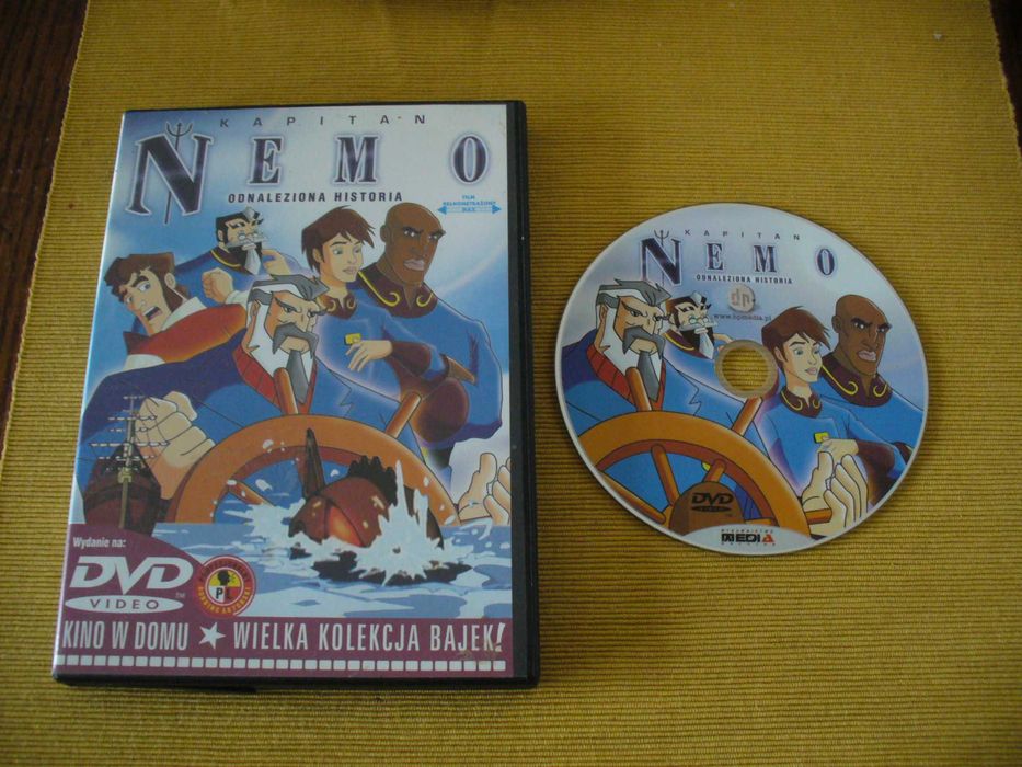 Płyta DVD bajka Kapitan Nemo