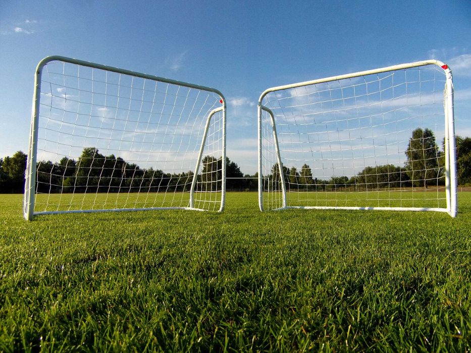 ZESTAW 2 BRAMEK PIŁKARSKICH | 2x bramka do piłki nożnej + siatka *nowe