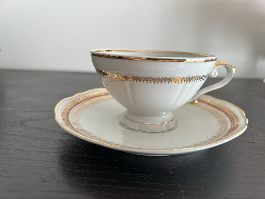 Chavena de chá antiga.