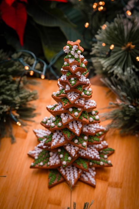 Pierniczki świąteczne- choinka 3d