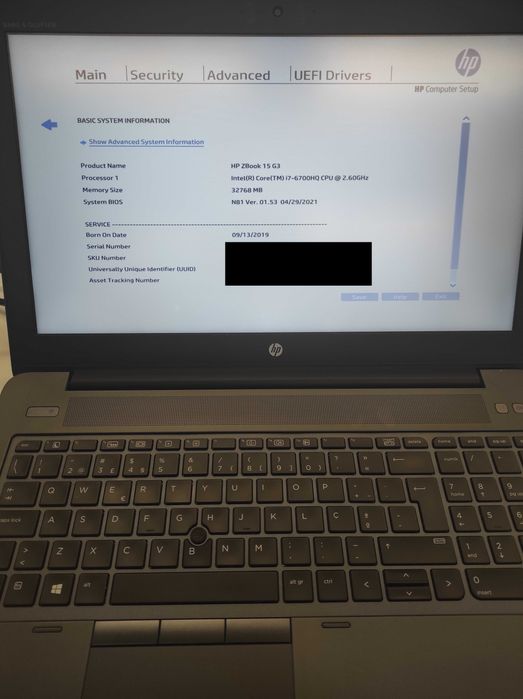 Hp Zbook 15 G3 - Nvidia Quadro Dedicada - 32GB + 256SSD + 1TB HDD