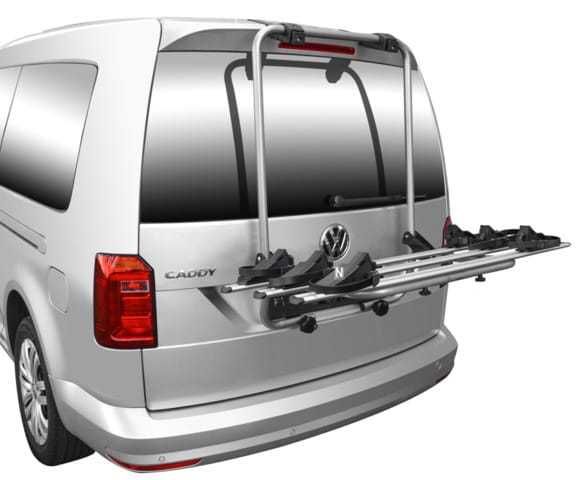 Bagażnik rowerowy platforma uchwyt na tylną klapę 3 rower VW Caddy Bus