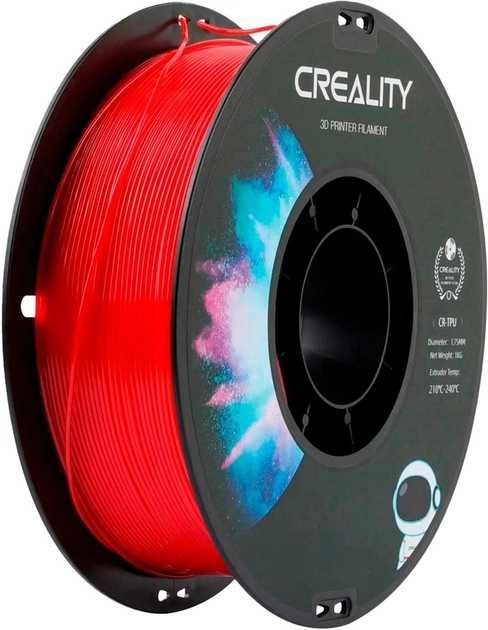 TPU-пластик Creality для 3D-принтера 1.75 мм 1 кг Червоний гумовий