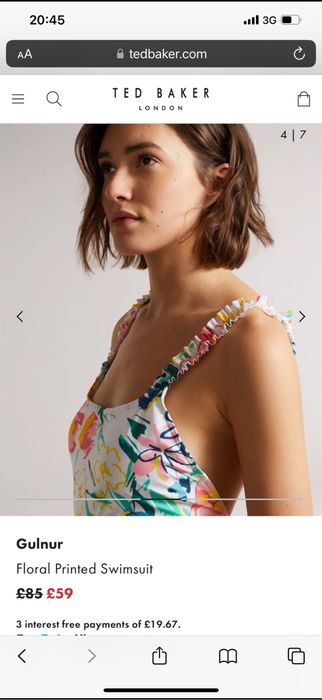 Купальник купальник Ted Baker р М в гарному стані