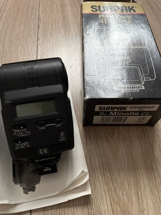 Lampa blyskowa Sunpak Power Zoom 4000af