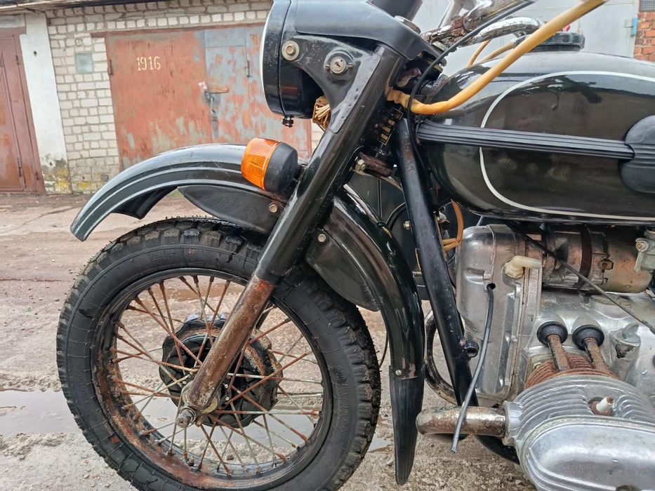 Новый мотоцикл урал , 1993 г.в