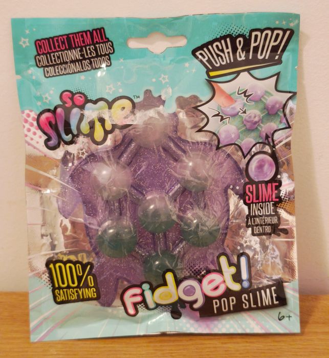 New Fidget Pop Slime Push & Pop.