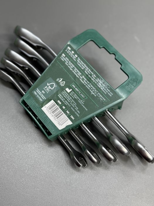 Набір рожково-накидних ключів Parkside з перемикачем